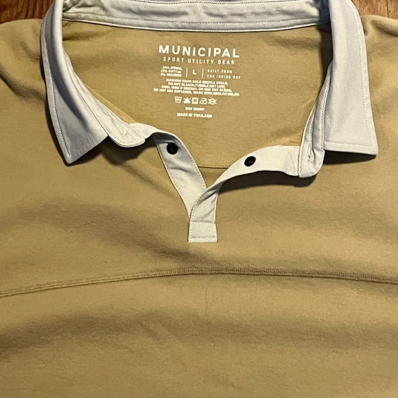 Municipal Long Sleeve Polo w/ Pouch - L - Picture 5 of 6
